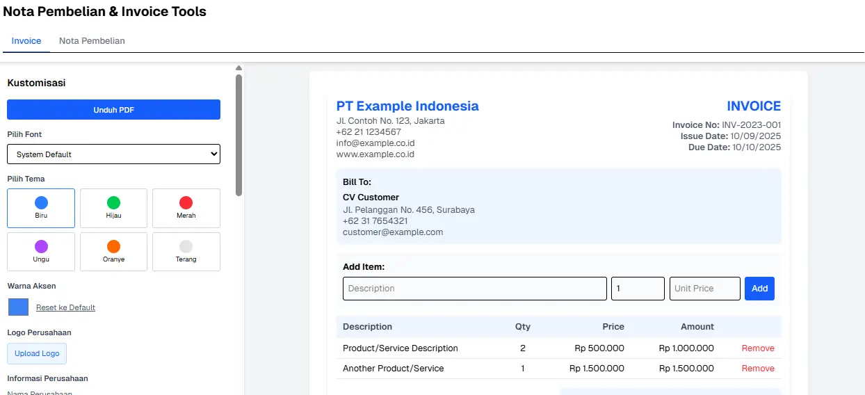 Invoice Maker